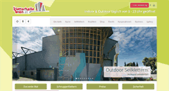 Desktop Screenshot of kletterhallewien.at
